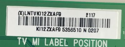LED DRIVER PARA TV VIZIO QLED / NUMERO DE PARTE LNTVKI12ZXAF9 / 715GB825-P01-000-004Y / KI12ZXAF9 / PANEL'S TPT650WR-QVN07.U REV:S403A / TPT650WR-QVN07.U REV:S403L / DISPLAY T650QVN0.4 / MODELOS P65Q9-J01 / P65Q9-J01 LTMWH6KX / P65Q9-J01 LTYWH6KX - Imagen 2